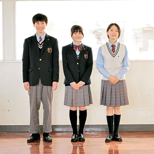 中学校の制服